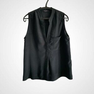 Otte Black Silk CDC Sleeveless shirt, size 6
